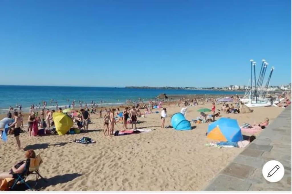 St Malo Maison Avec Jardin Proche Gare Plage Intramuros Chien Admis Parking Gratuit 圣马洛 外观 照片