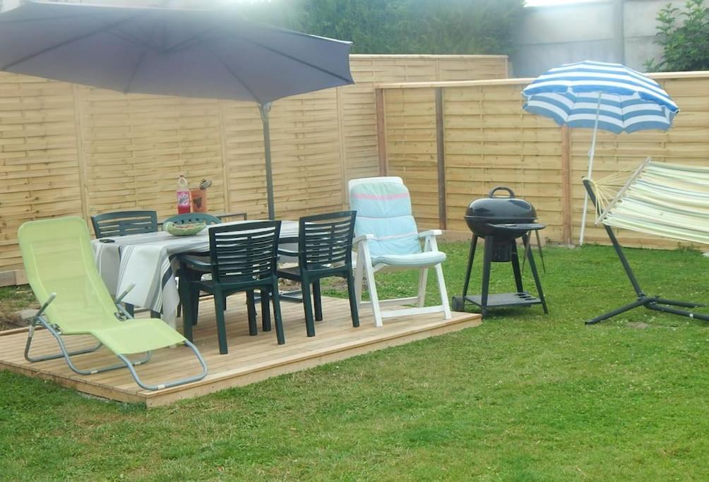 St Malo Maison Avec Jardin Proche Gare Plage Intramuros Chien Admis Parking Gratuit 圣马洛 外观 照片